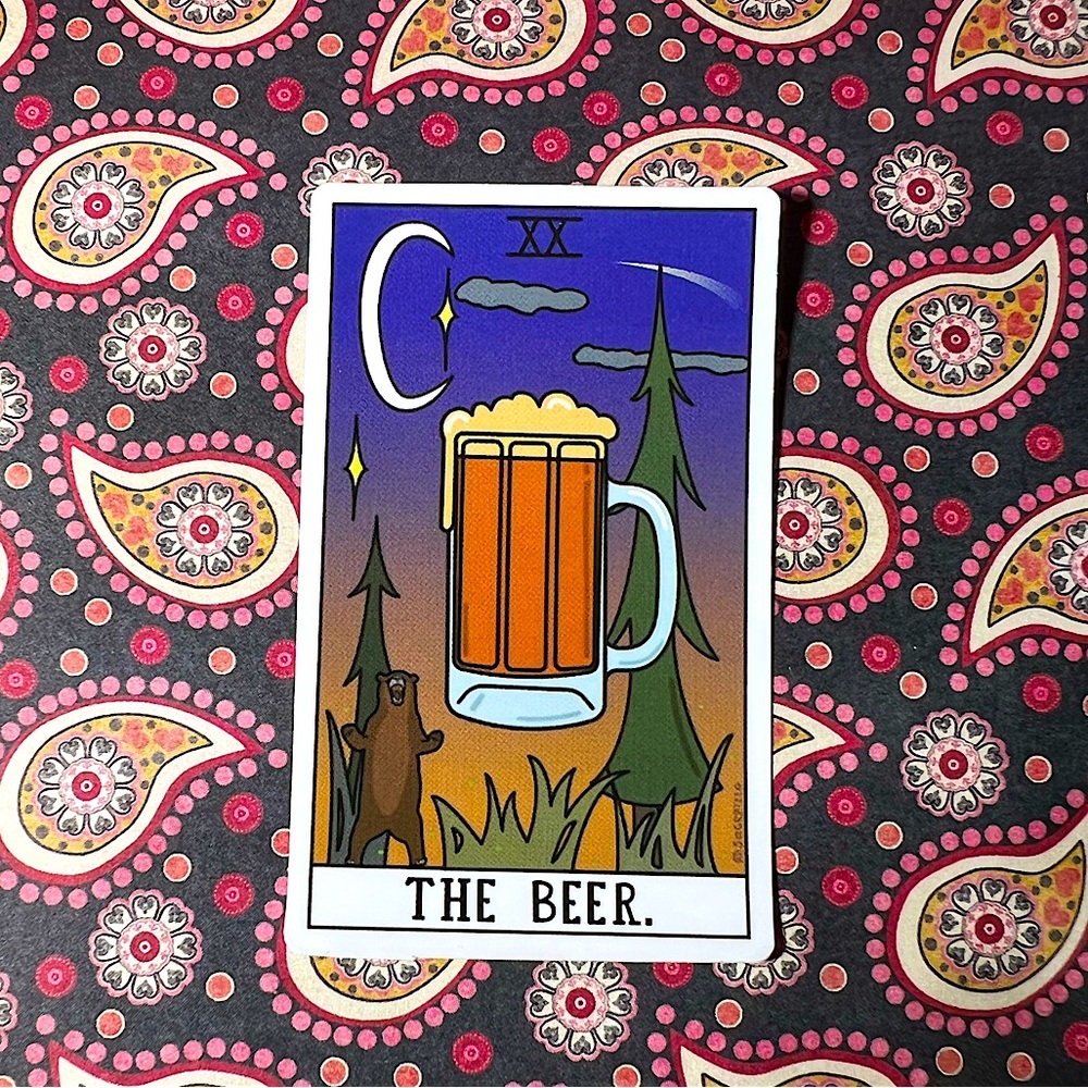 The BEER Tarot Witchy Spiritual Light Worker Magick Occult Tarot Reader Fortune